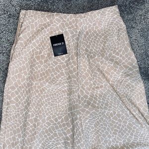 Giraffe Print Flowy Pants